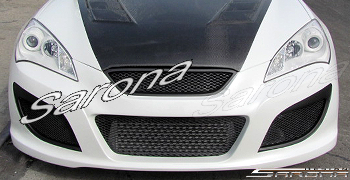 Custom Hyundai Genesis Coupe Front Bumper  (2009 - 2012) - Call for price (Part #HY-002-FB)